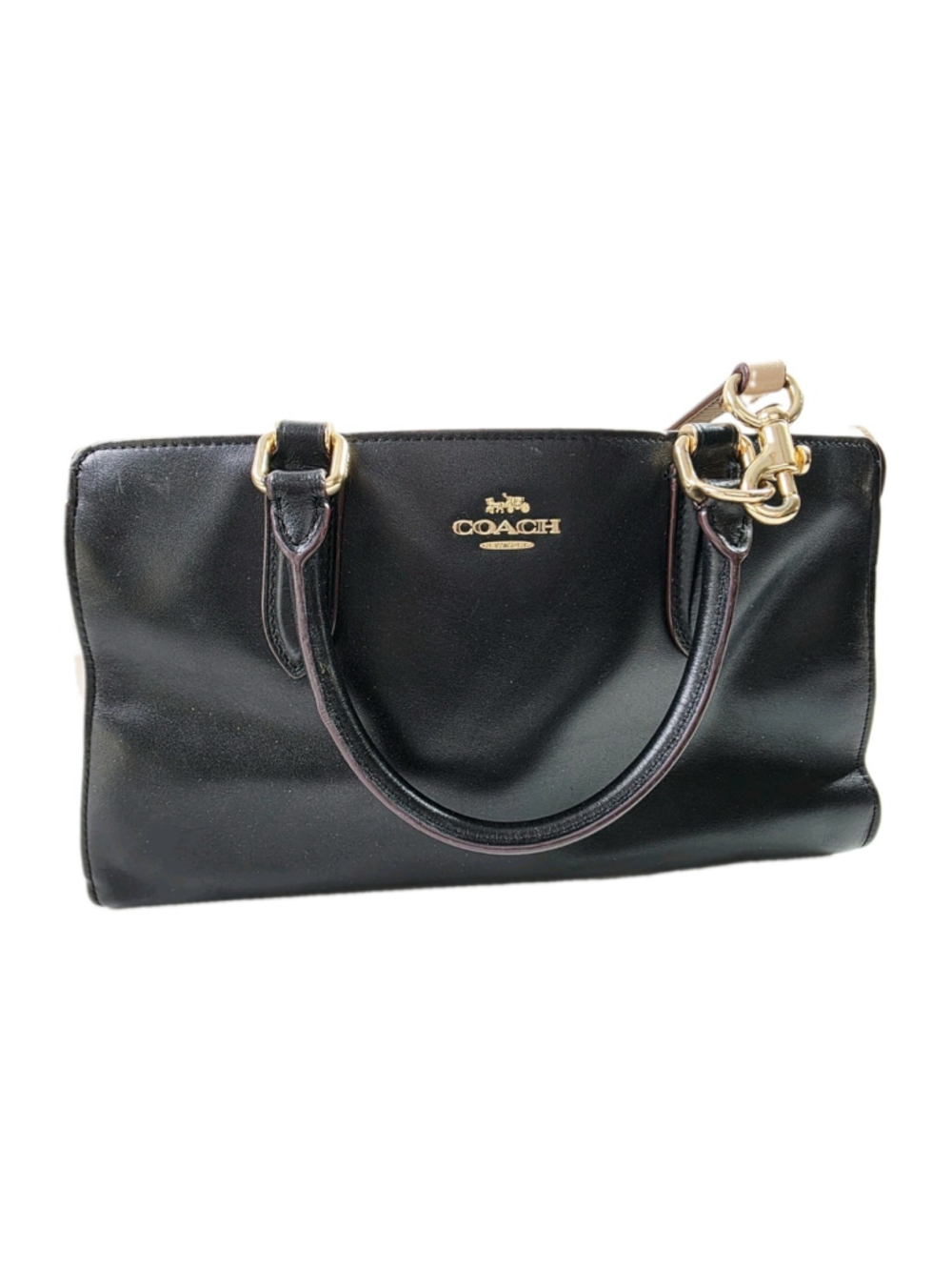 COACH Selena Gomez Limited Edition 39288 Bond Colorblock Shoulder Handbag Purse